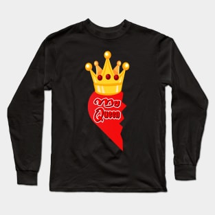 Queen & King Valentines Day for Her Long Sleeve T-Shirt